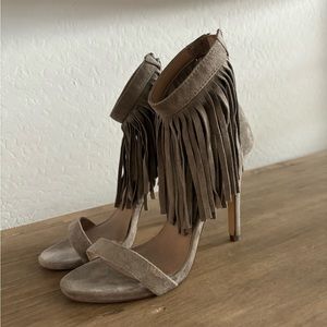 Steve Madden fringe heels